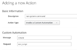 Add new Action