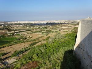 View from Mdina City Wall
